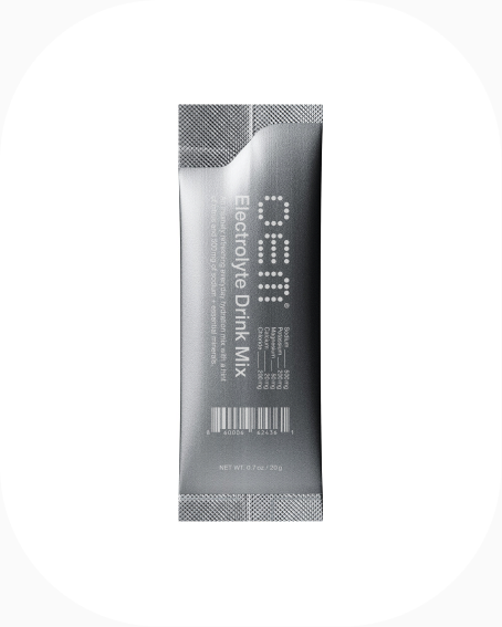 Electrolyte drink mix packet